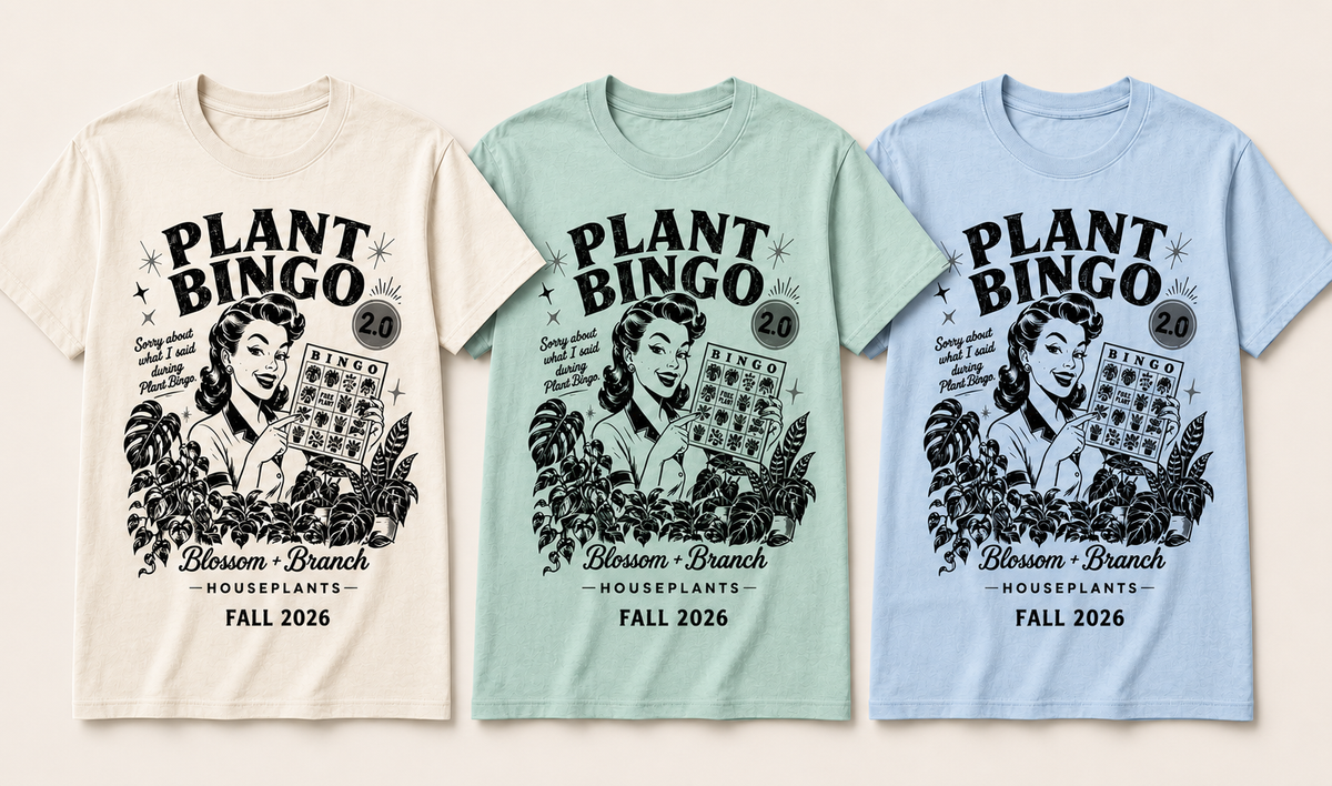 PLANT BINGO 2.0 (The UPGRADED VERSION!) Thursday, October 15th 6pm