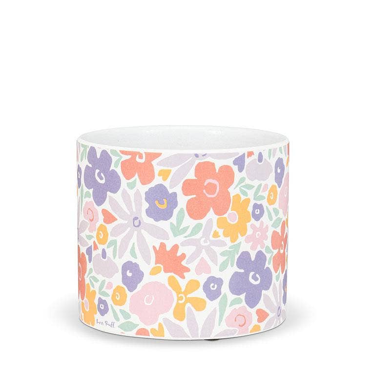 Pastel Bloom Planter: small