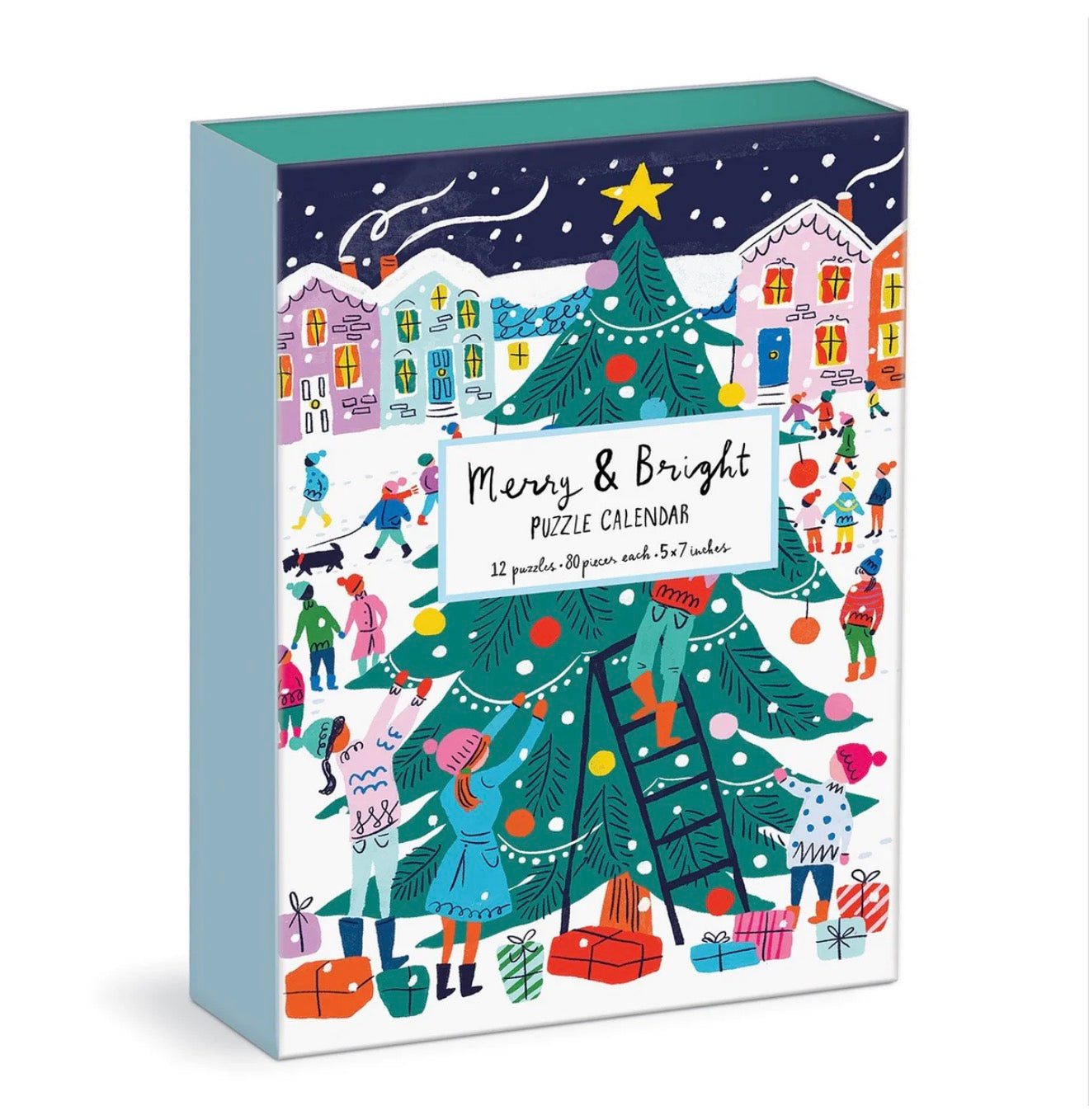 Merry and Bright 12 Days of Puzzles