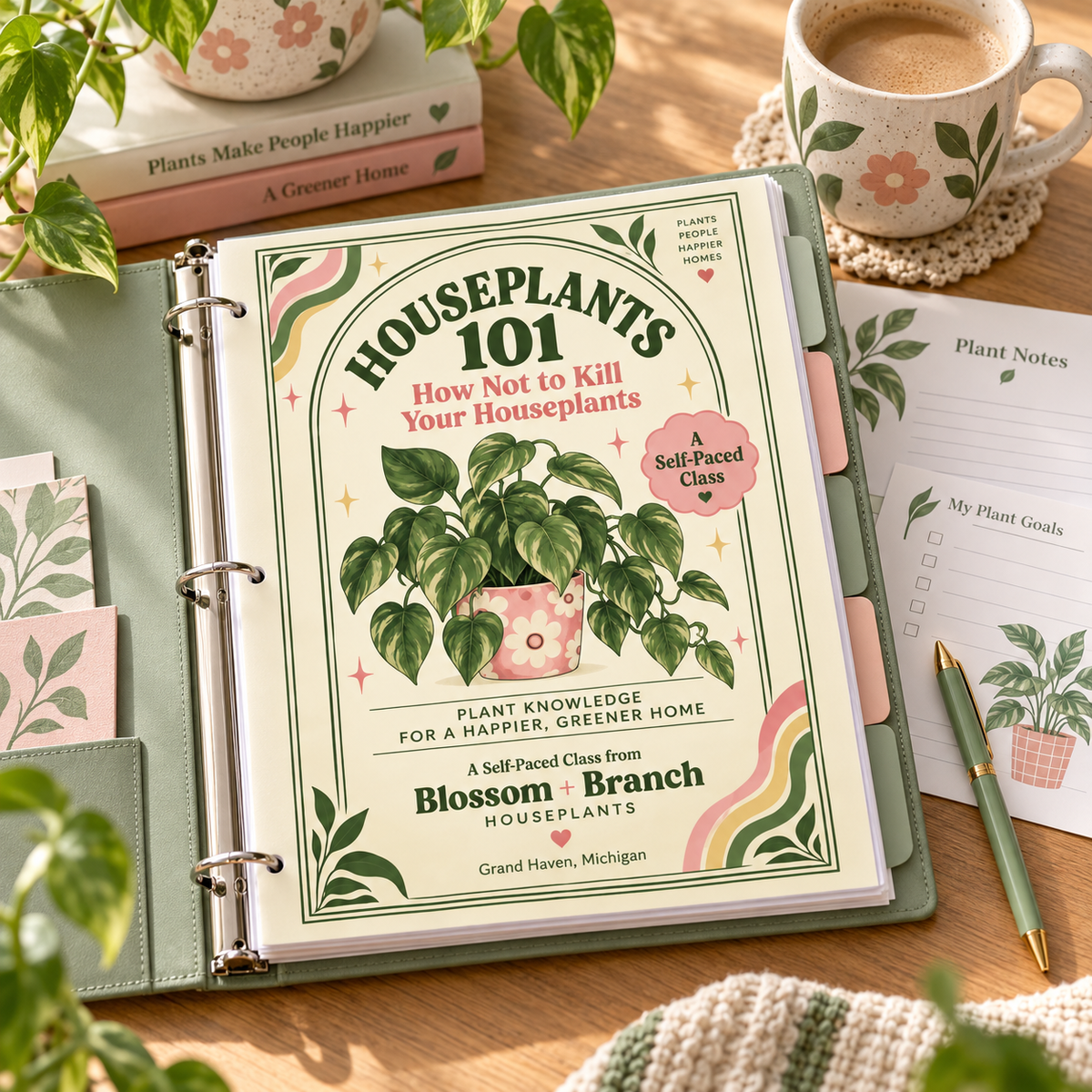 Houseplants 101 — Self-Paced Class
How Not to Kill Your Houseplants