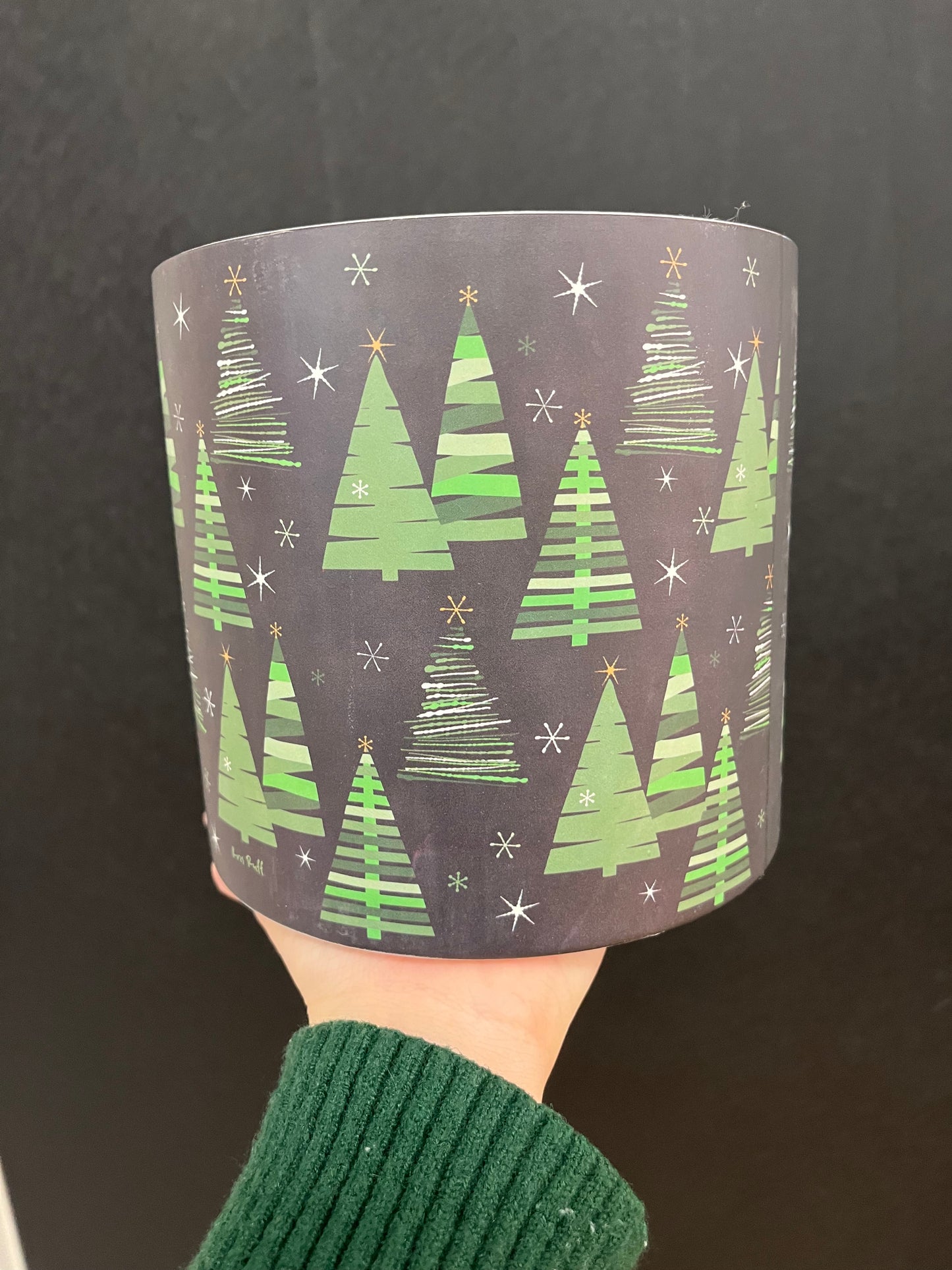Retro Graphic Trees Sm. 4"