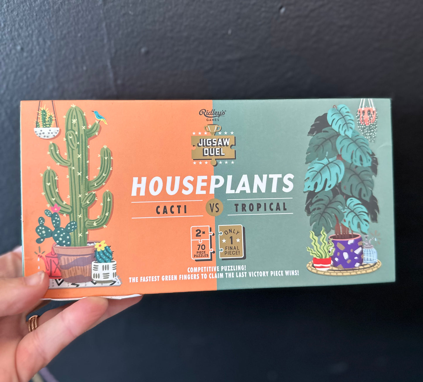 Jigsaw Dual Houseplants Game