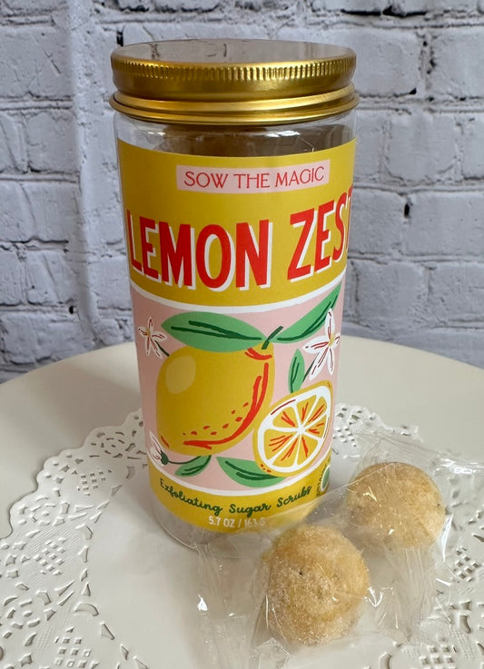 Lemon Sugar Scrubs