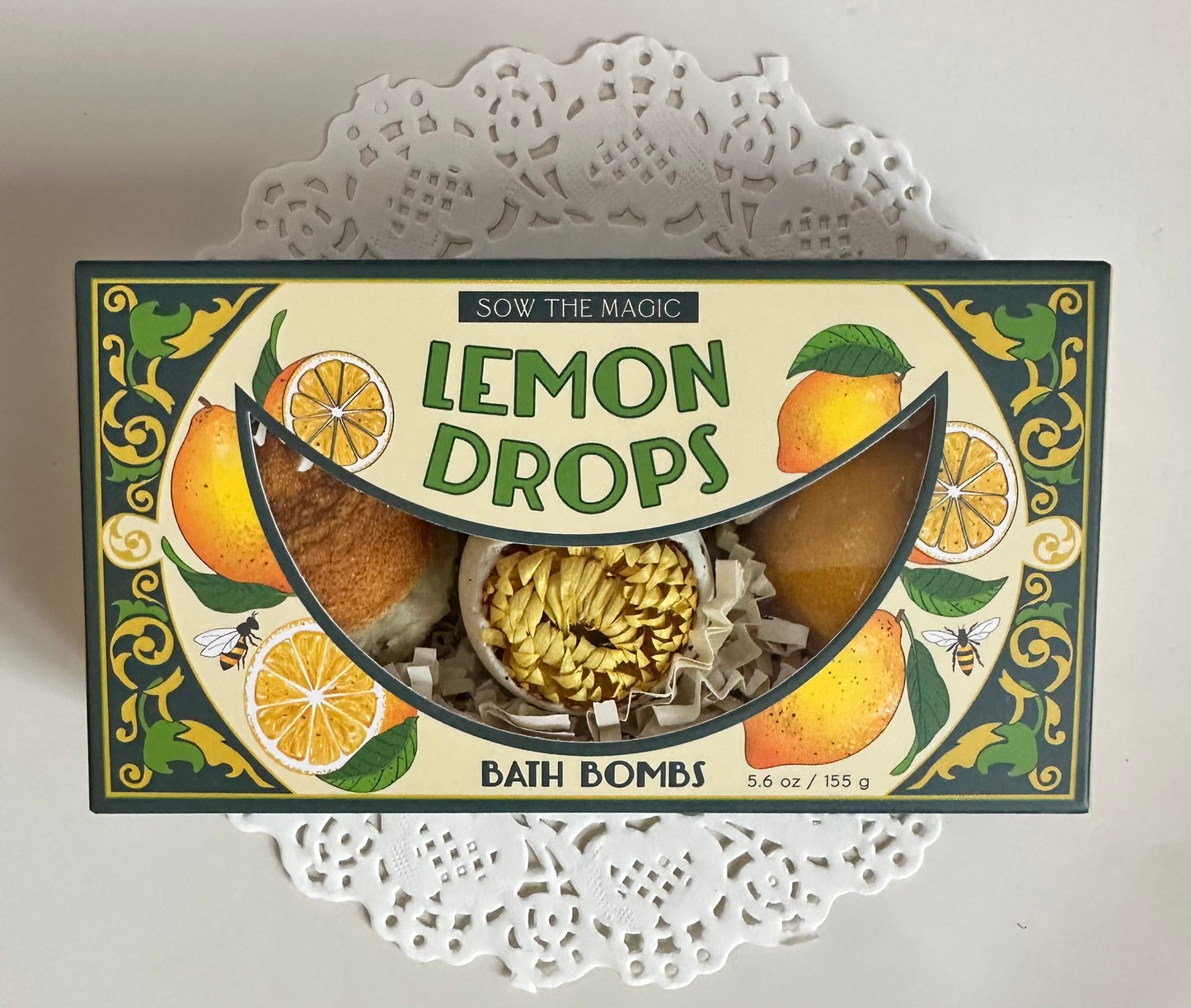 Lemon Drops Bath Bomb Gift Set