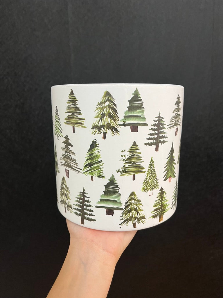 Green Simple Tree Small 4"