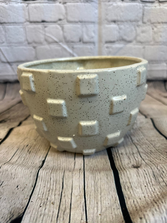 Texture Wide Pot-8in