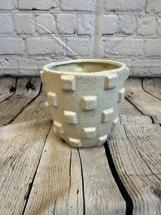 Square Texture Pot- 4in