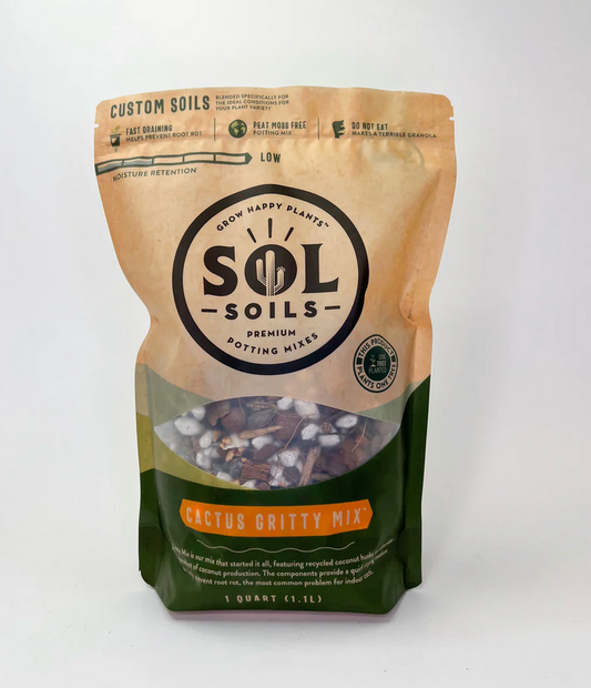 SOL Soils Cactus Gritty Mix   2 Qt.