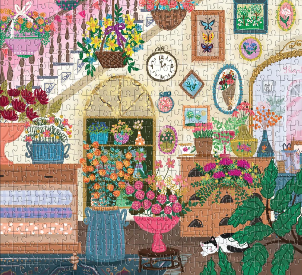 Flower Shop 500 piece puzzle