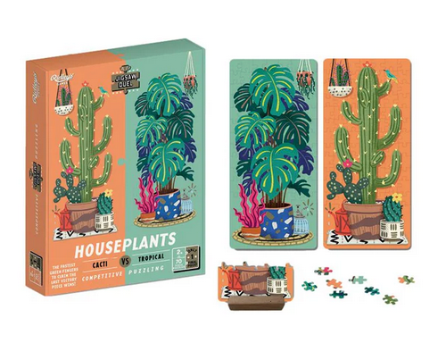 Jigsaw Dual Houseplants Game