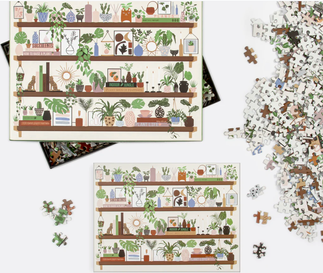 Plant Shelfie 1000 Piece Puzzle