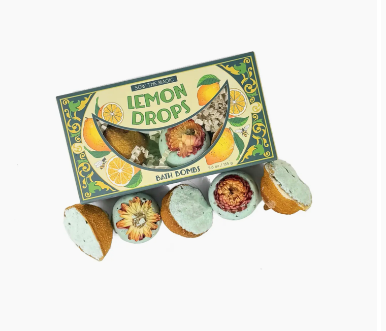 Lemon Drops Bath Bomb Gift Set