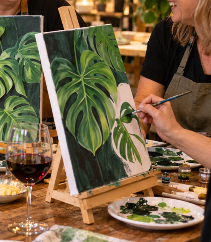 Wine + Watercolor  Thursday, November 5. 6pm