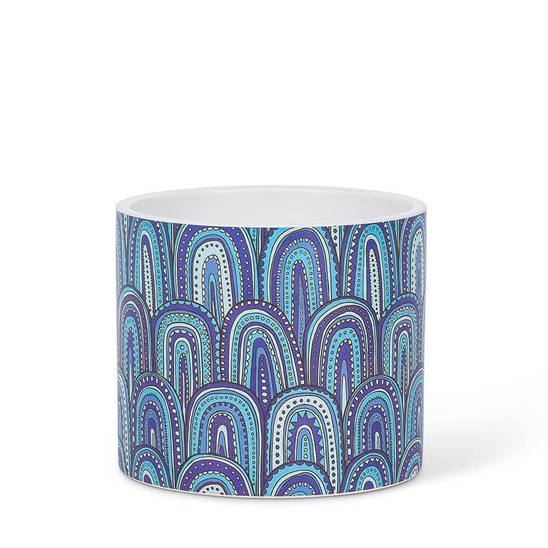 Modern Blue Planter